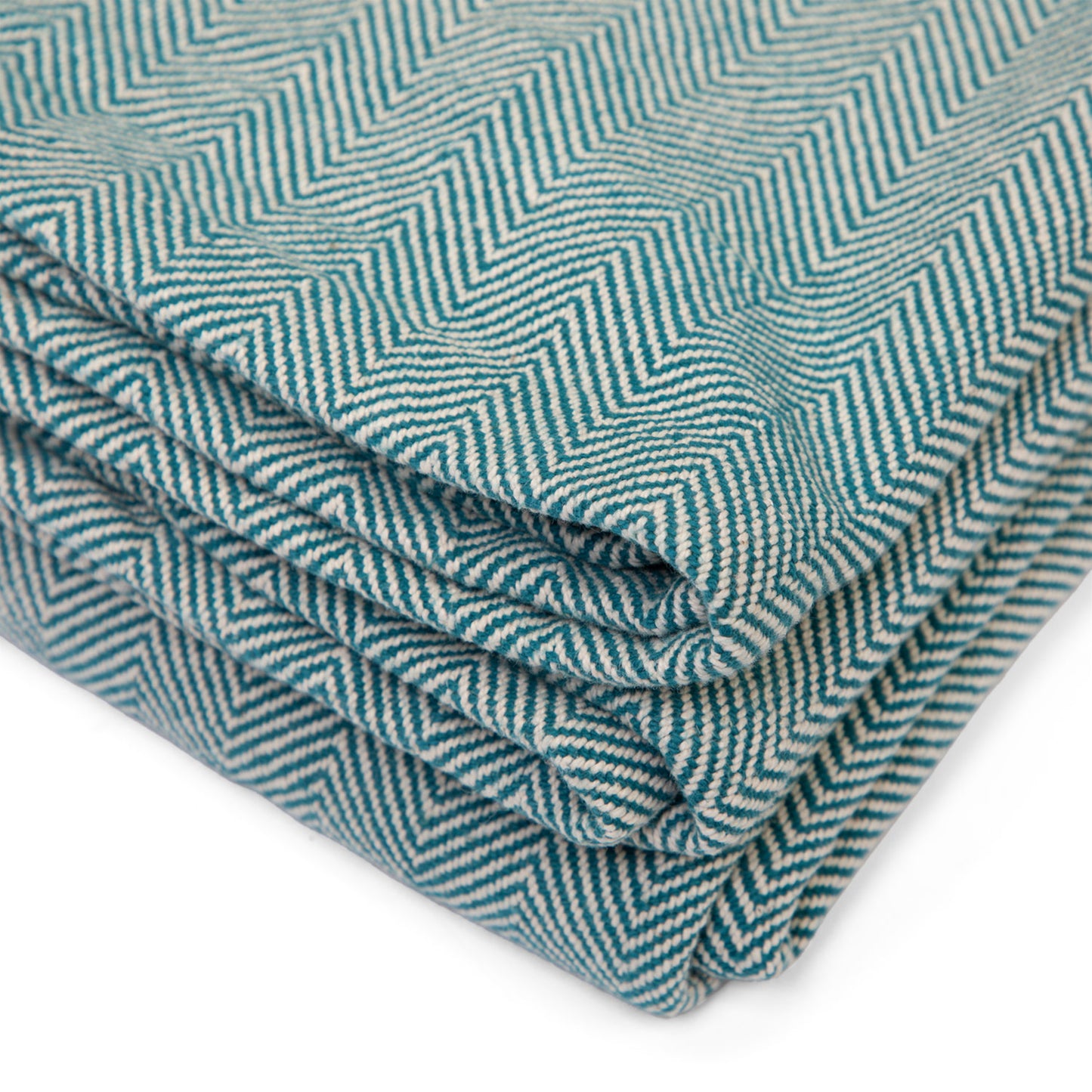 200cm EXTRA LONG Traditional NIDRA Herringbone patterned Cotton Yoga Blanket