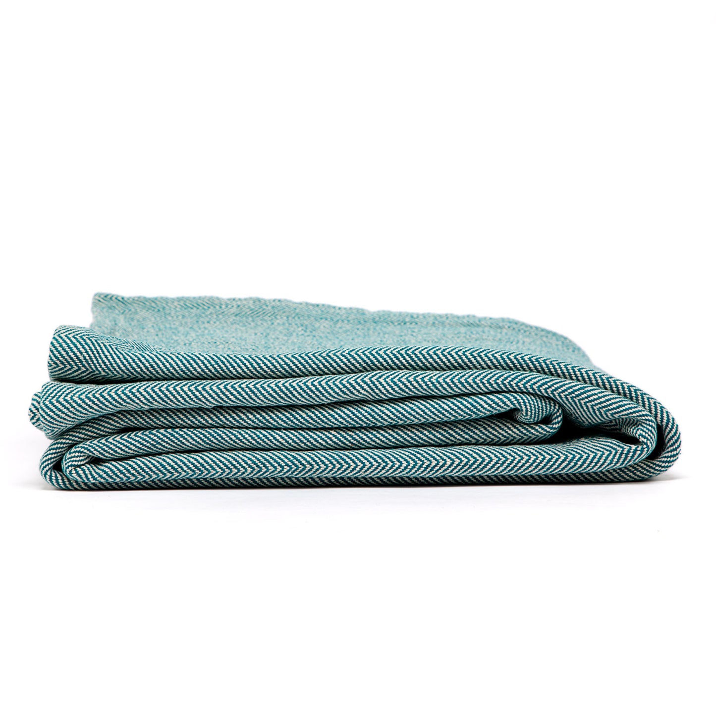 200cm EXTRA LONG Traditional NIDRA Herringbone patterned Cotton Yoga Blanket