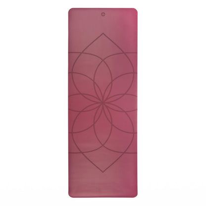 PHOENIX Natural Rubber Yoga Mats with PU Coating - printed designs
