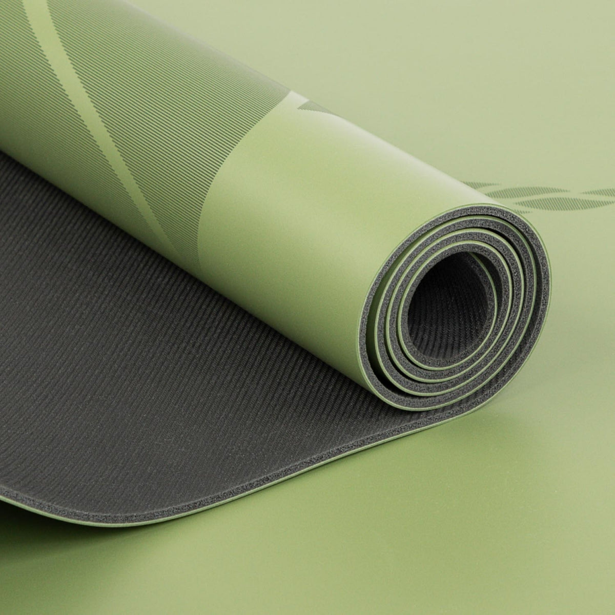 PHOENIX Natural Rubber Yoga Mats with PU Coating - printed designs