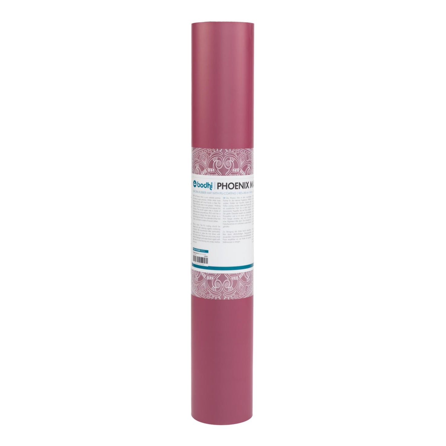 PHOENIX Natural Rubber Yoga Mats with PU Coating - printed designs