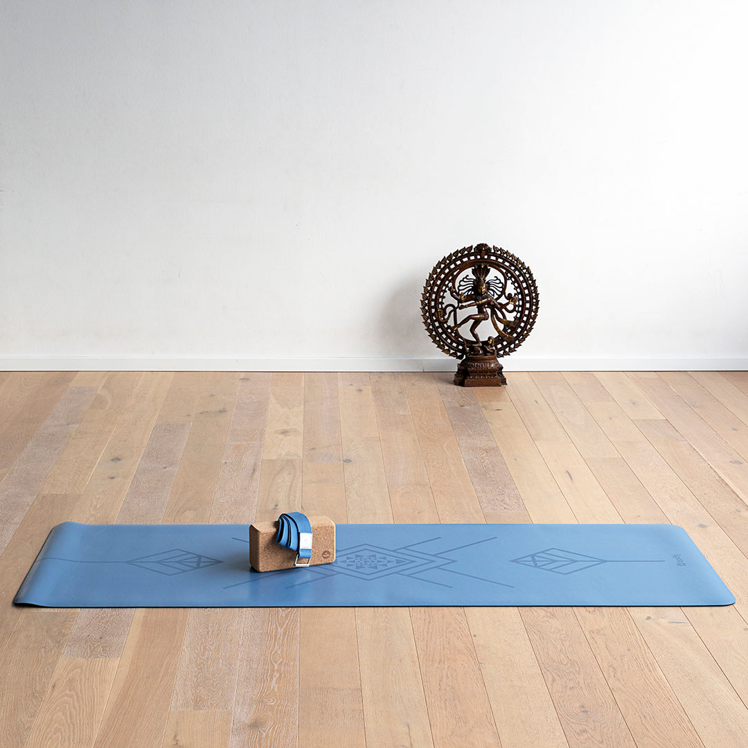 PHOENIX Natural Rubber Yoga Mats with PU Coating - printed designs
