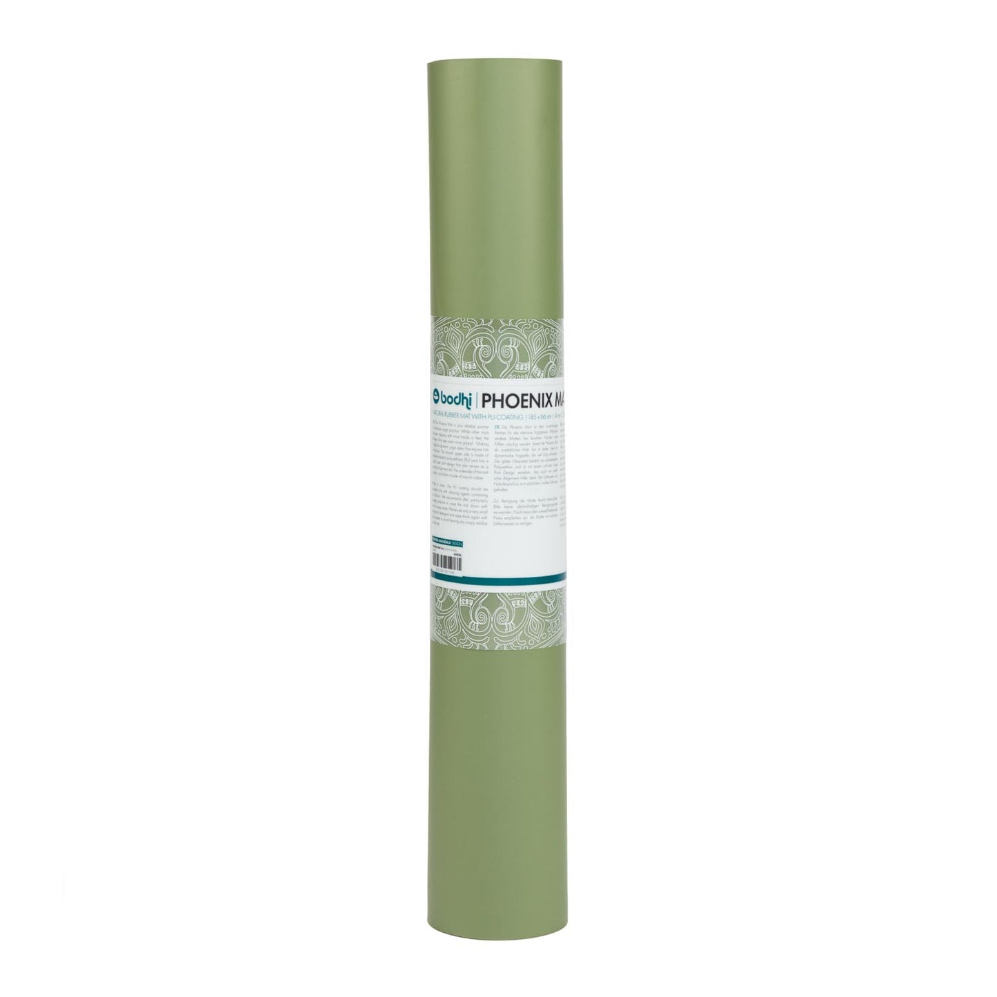 PHOENIX Natural Rubber Yoga Mats with PU Coating - printed designs