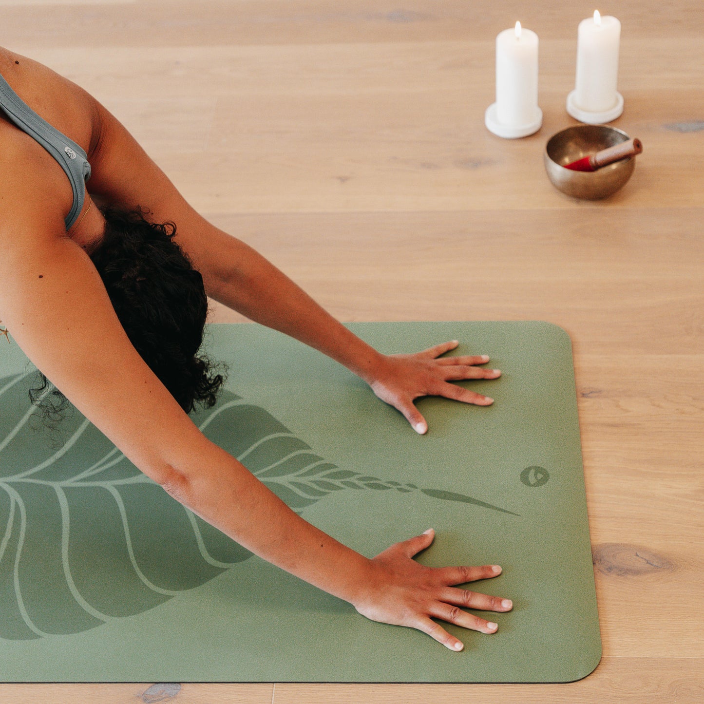 PHOENIX Natural Rubber Yoga Mats with PU Coating - printed designs