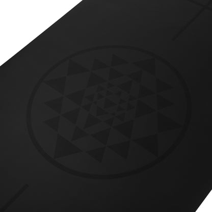 PHOENIX Natural Rubber Yoga Mats with PU Coating - printed designs