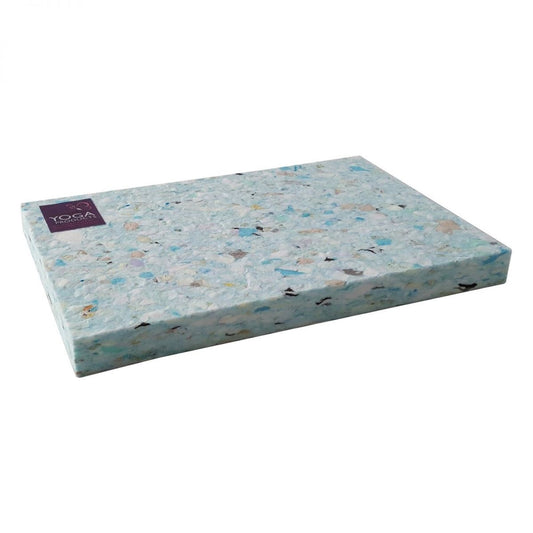 Recycled Chip Foam HALF Height Yoga Block