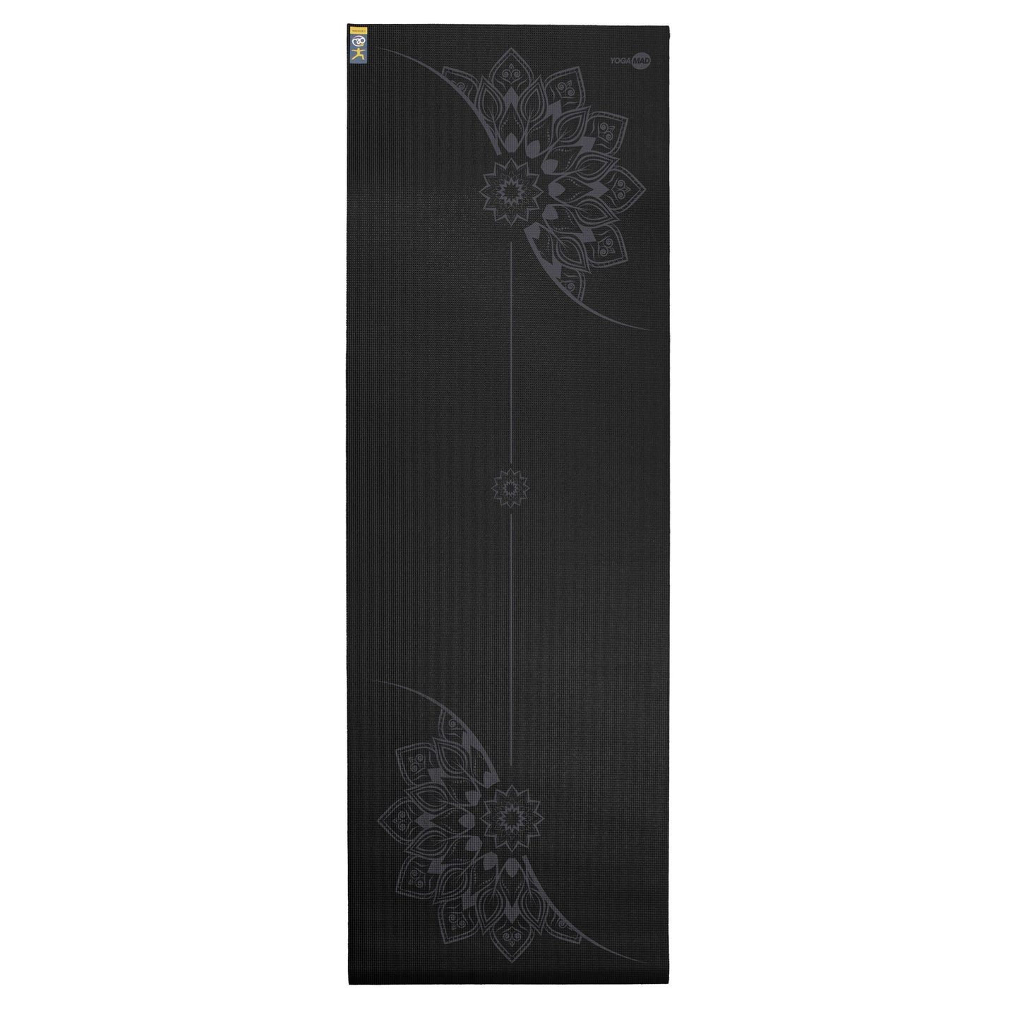 183cm Mandala Alignment Print Yoga Mat - 4mm