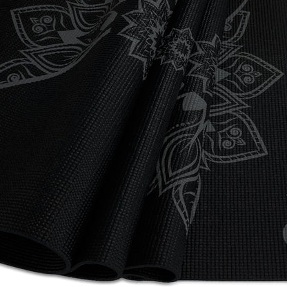183cm Mandala Alignment Print Yoga Mat - 4mm