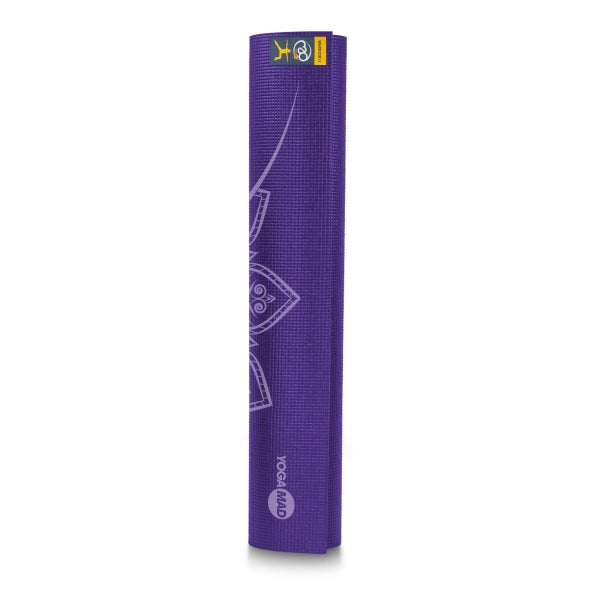 183cm Mandala Alignment Print Yoga Mat - 4mm