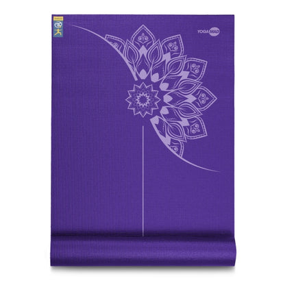 183cm Mandala Alignment Print Yoga Mat - 4mm