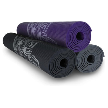 183cm Mandala Alignment Print Yoga Mat - 4mm