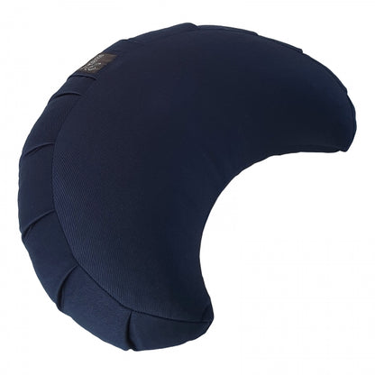 Slim Buckwheat Crescent Zafu Meditation Cushion