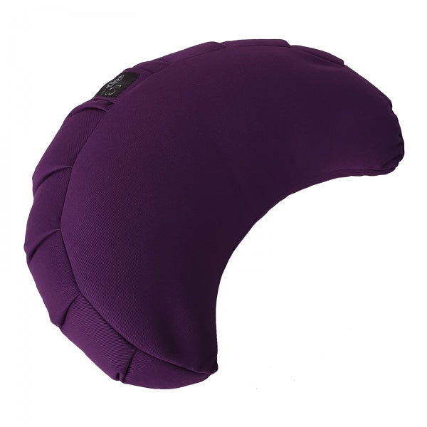 Slim Buckwheat Crescent Zafu Meditation Cushion